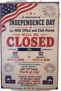 Read more about the article CCHOA Office Closure for Independence Day